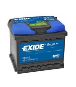 EXIDE - EB442 - АКБ Excell 44Ah 420A 207x175x175 (-+)