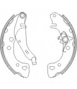 REMSA - 412601 - Колодки торм.бараб.[164х32]
