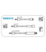JANMOR - ODS219 - Комплект проводов Opel Omega A1.8i/2.0i (86-93)