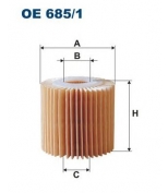 FILTRON - OE6851 - Фильтр масляный OE 685/1