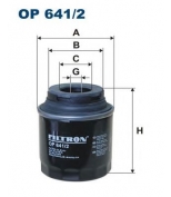 FILTRON - OP6412 - Фильтр масляный VAG 1.2/1.4/1.6 TSI/TFSI 08-