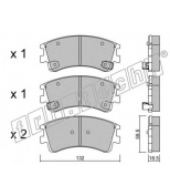 FRITECH - 4920 - Колодки тормозные дисковые передние Mazda 6 02-