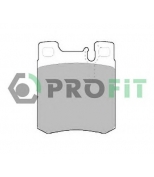 PROFIT - 50000799 - Комплект тормозных колодок MERCEDES-BENZ S-CLASS (W140) 3.2 Kw 162 10/95 - 08/98 R