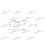 PATRON - PBP370 - Дисковые тормозные колодки PBP370 (GDB458)