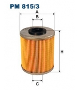 FILTRON - PM8153 - Фильтр топливный PM815/3