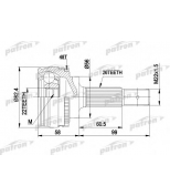 PATRON - PCV1484 - ШРУС наружн к-кт TOYOTA: AVENSIS 1.6/1.8/2.0TD  97-03, AVENSIS Универсал 1.6/1.8/2.0TD  97-03