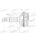 PATRON - PCV4006 - ШРУС наружный с кольцом ABS 23x56x26 ABS:48T TOYOTA COROLLA AE100/EE100/CE100 91-97