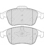 FERODO FDB4249 Колодки тормозные дисковые передн RENAULT: LAGUNA III 07 -, LAGUNA III Grandtour 07 -