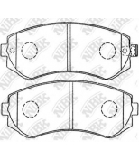 NIBK - PN2199 - КОЛОДКИ ТОРМОЗНЫЕ ДИСКОВЫЕ