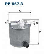 FILTRON - PP8573 - Фильтр топливный NISSAN QASHQAI/X-TRAIL/RENAULT KOLEOS 2.0D 07-