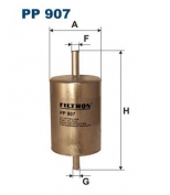 FILTRON PP907 Фильтр топливный PP907