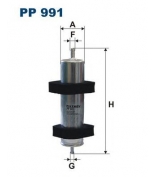 FILTRON - PP991 - Фильтр топливный VAG A4/A5 2 0-3 0TDI 07-