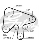 GATES - 5630XS - Ремень зубчатый 5630XS 150 x 30 (8597-15630)