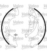 VALEO - 564024 - Комплект тормозных колодок (бар. сис-ма)