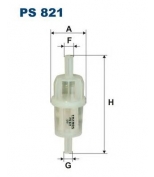 FILTRON - PS821 - Фильтр топливныйHNGH102WK
