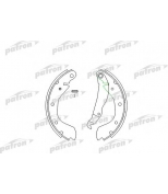 PATRON - PSP216 - Колодки тормозные барабанные OPEL: CORSA A TR 82-93, CORSA A хечбэк 82-93, CORSA A фургон 86-89, KADETT E 84-86, KADETT E хечбэк 84-86, KADETT E фургон 84-86