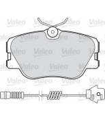 VALEO - 598315 - Комплект тормозных колодок