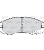 VALEO - 598661 - Комплект тормозных колодок