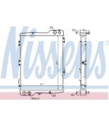 NISSENS 60442 Основной радиатор (двигателя)