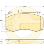 GIRLING - 6118229 - Колодки тормозные MERCEDES W212 E500 09- передние