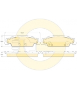 GIRLING - 6144538 - GIRLING Колодки тормозные CADILLAC CTS 02-11/STS 05-11 задние