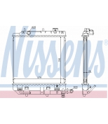 NISSENS 62459 Радиатор, охлаждение двигател