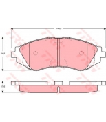 TRW - GDB3265 - Колодки тормозные дисковые GDB3265