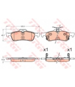 TRW - GDB3588 - Тормозные колодки зад CIVIC IX (FK)