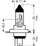 OSRAM 64193CBI H4 12V [60/55W] [P43t] [bluevision] Автомобильная лампа