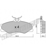 TRUSTING - 6520 - Комплект тормозных колодок, диско