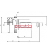 KAMOKA - 6783 - Комплект шруса внешний