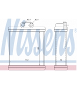 NISSENS - 73751 - Радиатор отопителя SUZUKI GRAND VITARA 97-