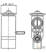 HELLA - 8UW351239021 - Расширительный клапан