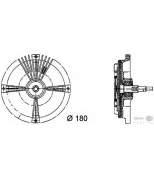 HELLA - 8MV376731111 - Вискомуфта вентилятора радиатора