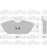 CIFAM - 8221422 - Комплект тормозных колодок, дисковый тормоз