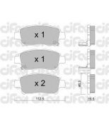 CIFAM - 8222920 - Колодки