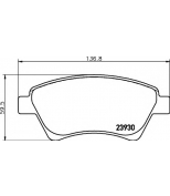 HELLA - 8DB355010541 - Колодки тормозные дисковые