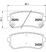 HELLA - 8DB355016221 - Комплект тормозных колодок дисковый тормоз