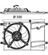 HELLA - 8EW351040341 - Вентилятор радиатора