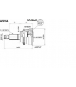 ASVA - SZ29A42 - ШРУСНАРУЖНЫЙ29x49x25