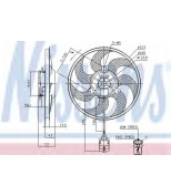 NISSENS - 85754 - Вентилятор радиатора