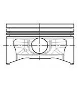 NURAL - 8720660000 - Поршень NURAL Ford 2,0 OHC 4cyl 90,8mm 2x2,5x4 STD -1984