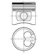 NURAL - 8778351110 - Поршнекомплект Ford 1.8D d82.5+1.00 Nural