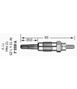 NGK - 7947 - Свеча накаливания 7947 Y-933J DP25