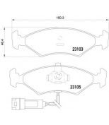 PAGID - T1342 - FORD Escort III-IV,Orion,Fiesta III  F колодки c датчиком PAGID