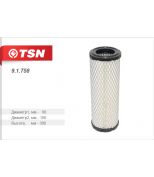 TSN 91758 Фильтр воздушный (основной элемент)