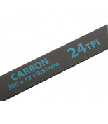 GROSS 77719 Полотна для ножовки по металлу, 300 мм, 24 TPI, Carbon, 2 шт, GROSS