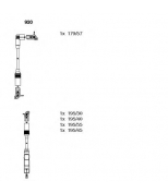 BREMI - 930 - К-кт в/в провод passat 1.6 94-96 3A2 35I []