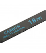 GROSS 77720 Полотна для ножовки по металлу, 300 мм, 18 TPI, Carbon, 2 шт, GROSS