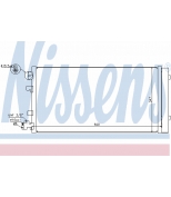 NISSENS - 940160 - Конденсатор кондиционера RENAULT Megane III